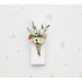 Peach, Dusty Blue & Ivory Wedding Boutonnieres for Groom and Groomsmen