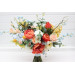 Bright Colorful Wildflower Bridal Bouquet for Summer Wedding Styling