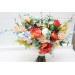 Bright Colorful Wildflower Bridal Bouquet for Summer Wedding Styling
