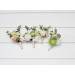 Blush Pink, Ivory & Soft Olive Green Wedding Boutonnieres