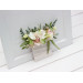 Blush Pink, Ivory & Soft Olive Green Pocket Flowers for Weddings