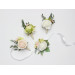 Blush Pink, Ivory & Soft Olive Green Corsage and Wedding Boutonnieres