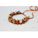 Rust, Cream & Burgundy Flower Crown for Bridal and Boho Hairstyles