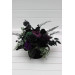 Gothic Wedding Centerpiece in Black & Purple