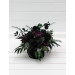 Gothic Wedding Centerpiece in Black & Purple