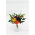 Bright Sunflower Mini Bouquet for Wedding Table and Vase Decor