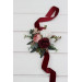 Burgundy, Dusty Rose & Blush Pink Wrist Corsage for Weddings