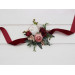 Burgundy, Dusty Rose & Blush Pink Wrist Corsage for Weddings