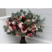 Wedding Bouquets in Burgundy, Dusty Rose & Blush Pink