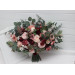 Wedding Bouquets in Burgundy, Dusty Rose & Blush Pink