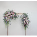Wildflower Wedding Arch Flowers in Dusty Rose, Purple, Lilac, Ivory & Blush Pink