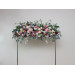 Wildflower Wedding Arbor Decor in Dusty Rose, Purple, Lilac, Ivory & Blush Pink