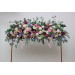 Wildflower Wedding Arbor Decor in Dusty Rose, Purple, Lilac, Ivory & Blush Pink