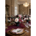 Wedding Centerpiece in Burgundy, Dusty Rose & Blush Pink