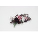 Bridal Hair Comb in Purple, Lilac & White Floral Tones