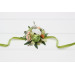 Floral Wrist Corsage in Peach, Yellow, White & Dusty Olive