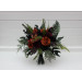 Moody Gothic Bridal & Bridesmaid Bouquets with Ferns