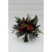 Moody Gothic Bridal & Bridesmaid Bouquets with Ferns