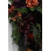 Moody Gothic Bridal & Bridesmaid Bouquets with Ferns
