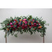 Jewel-Tone Flower Arch Arrangement – Luxurious Faux Florals for Wedding Arbors