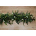 Forest Wedding Table Decor with Ferns and Moss