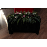 Fern & Moss Forest Wedding Table Flowers 5493