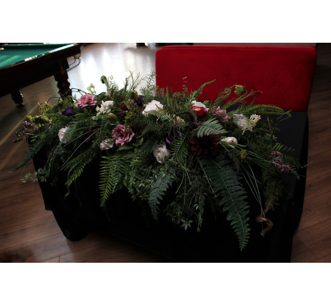 Woodland Floral Centerpiece for a Sweetheart Table