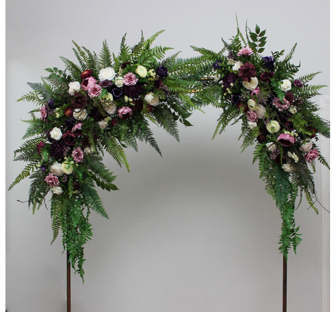 Fern & Moss Floral Arch Arrangements for a Forest Wedding