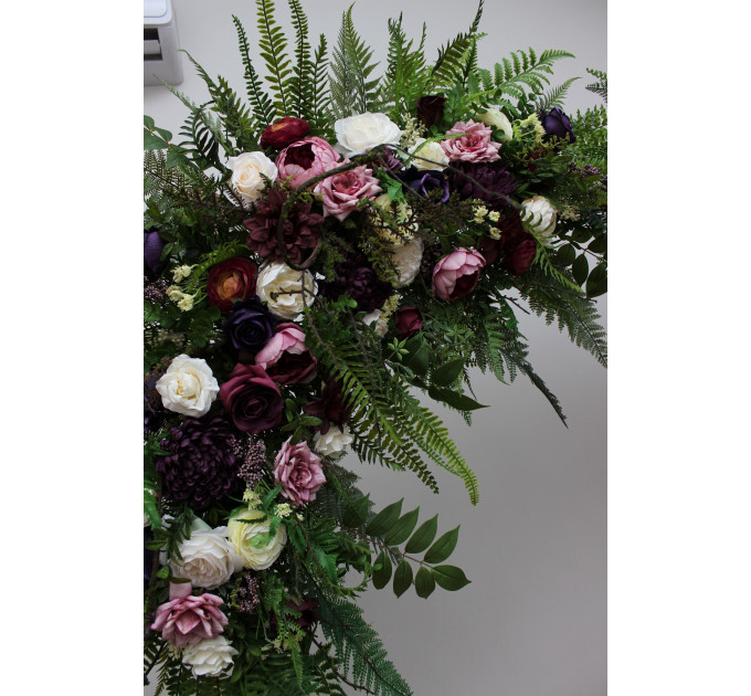 Fern & Moss Floral Arch Arrangements for a Forest Wedding