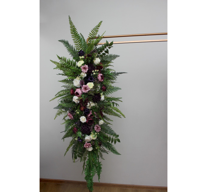 Fern & Moss Floral Arch Arrangements for a Forest Wedding
