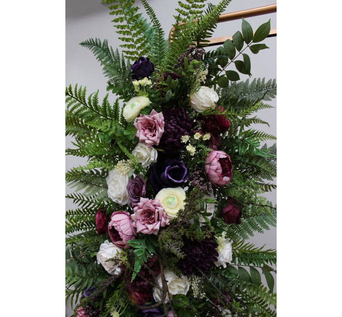 Fern & Moss Floral Arch Arrangements for a Forest Wedding