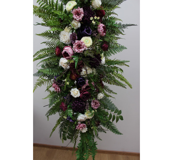 Fern & Moss Floral Arch Arrangements for a Forest Wedding