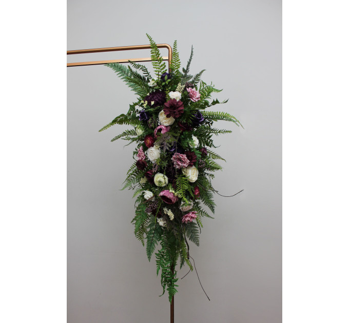 Fern & Moss Floral Arch Arrangements for a Forest Wedding