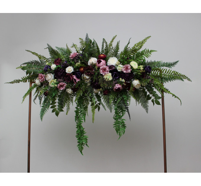 Fern & Moss Floral Arch Arrangements for a Forest Wedding