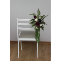 Fern & Floral Wedding Chair Arrangement 5493