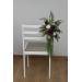 Woodland Chair Flowers for a Forest Wedding Ceremony