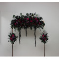 Halloween Wedding Flowers in Purple, Black, Magenta & Green