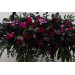 Halloween Wedding Flowers in Purple, Black, Magenta & Green