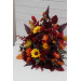 Autumn Wedding Floor Arrangement with Sunflowers