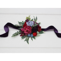Red, Pink & Purple Floral Wrist Corsage 5499