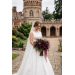 Moody Wedding Bouquets in Burgundy, Deep Purple & Forest Green