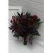 Moody Wedding Bouquets in Burgundy, Deep Purple & Forest Green