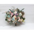 Colorful wedding bouquets. Bridal bouquet. Faux bouquet. Bridesmaid bouquet. 5048