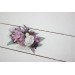 Flower comb in lilac white mauve color scheme. Wedding accessories for hair. Bridal flower comb. Bridesmaid floral comb. 5059-1