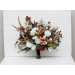 Wedding Bouquets in White, Rust & Terracotta | Faux Bridal & Bridesmaid Bouquets
