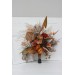 Boho bouquet. Pampass grass. Orange white rust terracotta bridal bouquet. Banksia bouquet. Fall wedding. Bridesmade bouquet. 5152