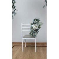 Baby's breath hydrangea greenery arch arrangement Flower arch top arrangement Wedding flowers arrangement Gypsophila archway 5198