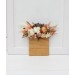 Pocket boutonniere in terracotta ivory  rust color scheme. Flower accessories. 0029