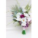 Exotic wedding bouquet. White blue magenta flowers. Beach wedding. Exotic wedding. Orchid calla lily bouquet . Bridal bouquet. 5274
