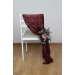 Aisle flowers in burgundy navy blue dusty rose gold scheme. Chair flowers. Sign flowers. Wedding flowers. Flowers for wedding decor. 5090